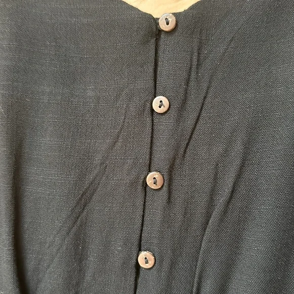 NWOT Black Romper - Picture 4 of 5